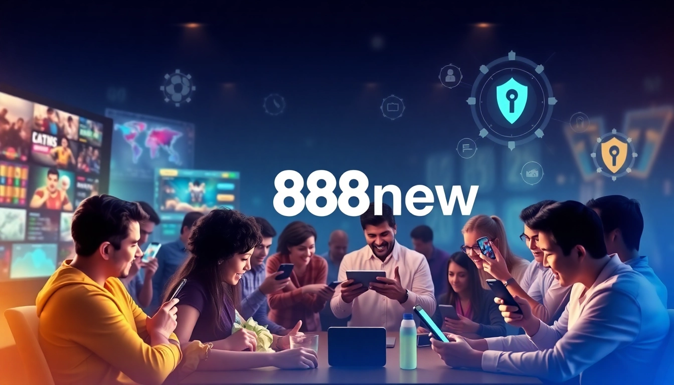Experience the dynamic world of online gambling with 888new's user-friendly interface.