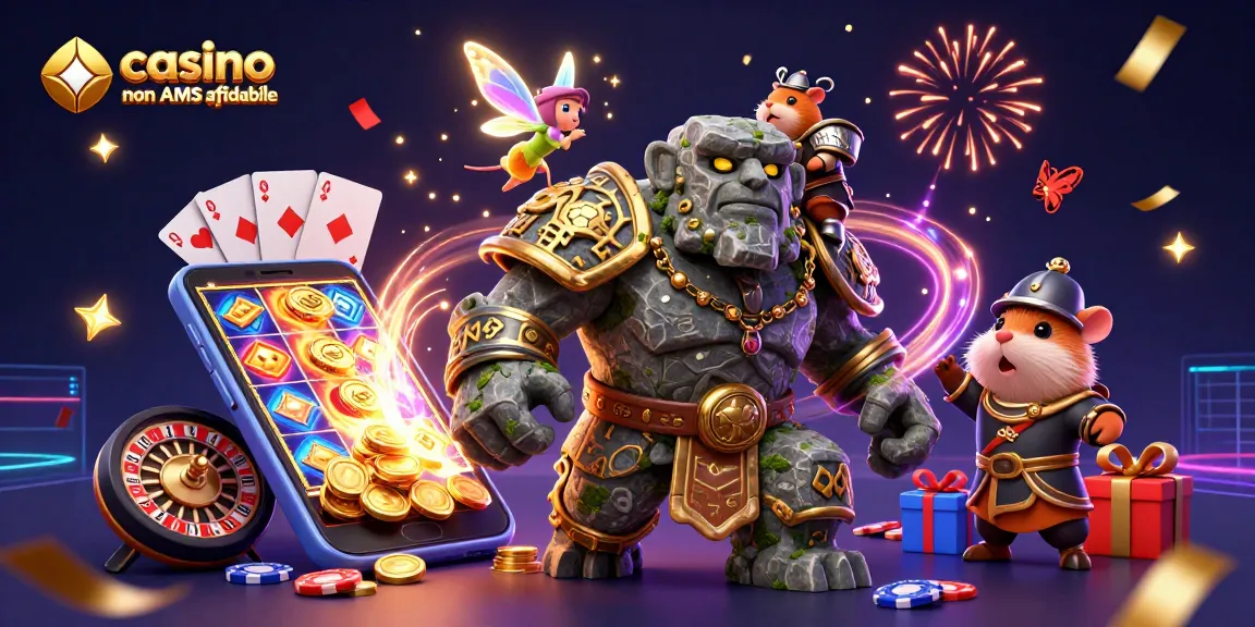 Vivi l'emozione dei casinò non AAMS affidabili con personaggi dinamici ed elementi di gioco vibranti.