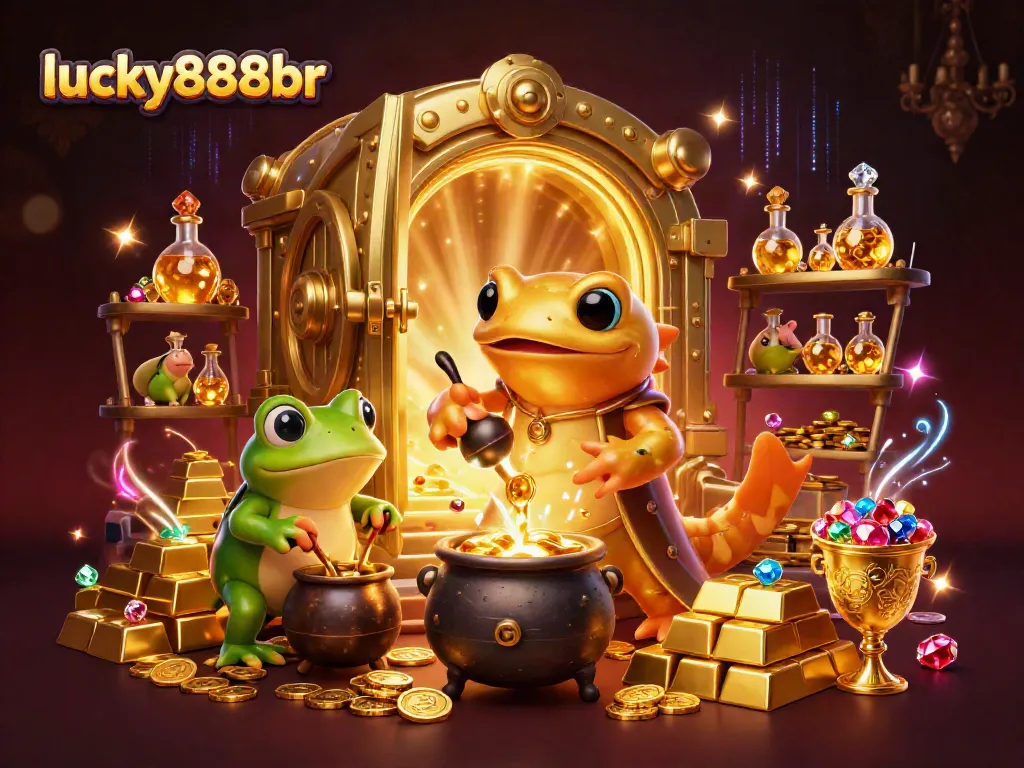 Experience thrilling gameplay at lucky888br with treasure-filled adventure in a vibrant casino setting.