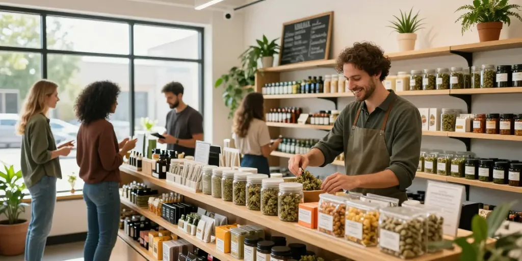 Explore cannabis options at a modern dispensary in Wolverhampton while ordering cannabis.