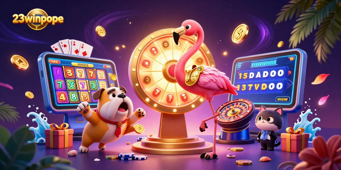 Spin the giant prize wheel with 23winpope for astounding casino rewards and winning moments!