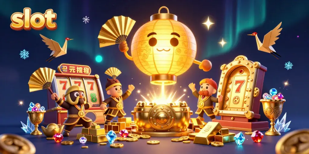 Memenangkan jackpot slot dengan petualangan fantasi dan harta berkilauan di kasino.