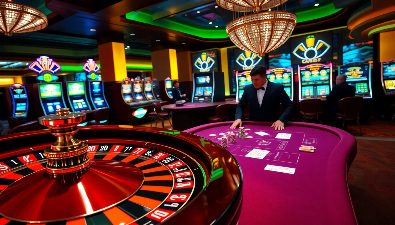 Experience thrill and luxury at KJC online casinos with exciting roulette and poker games.