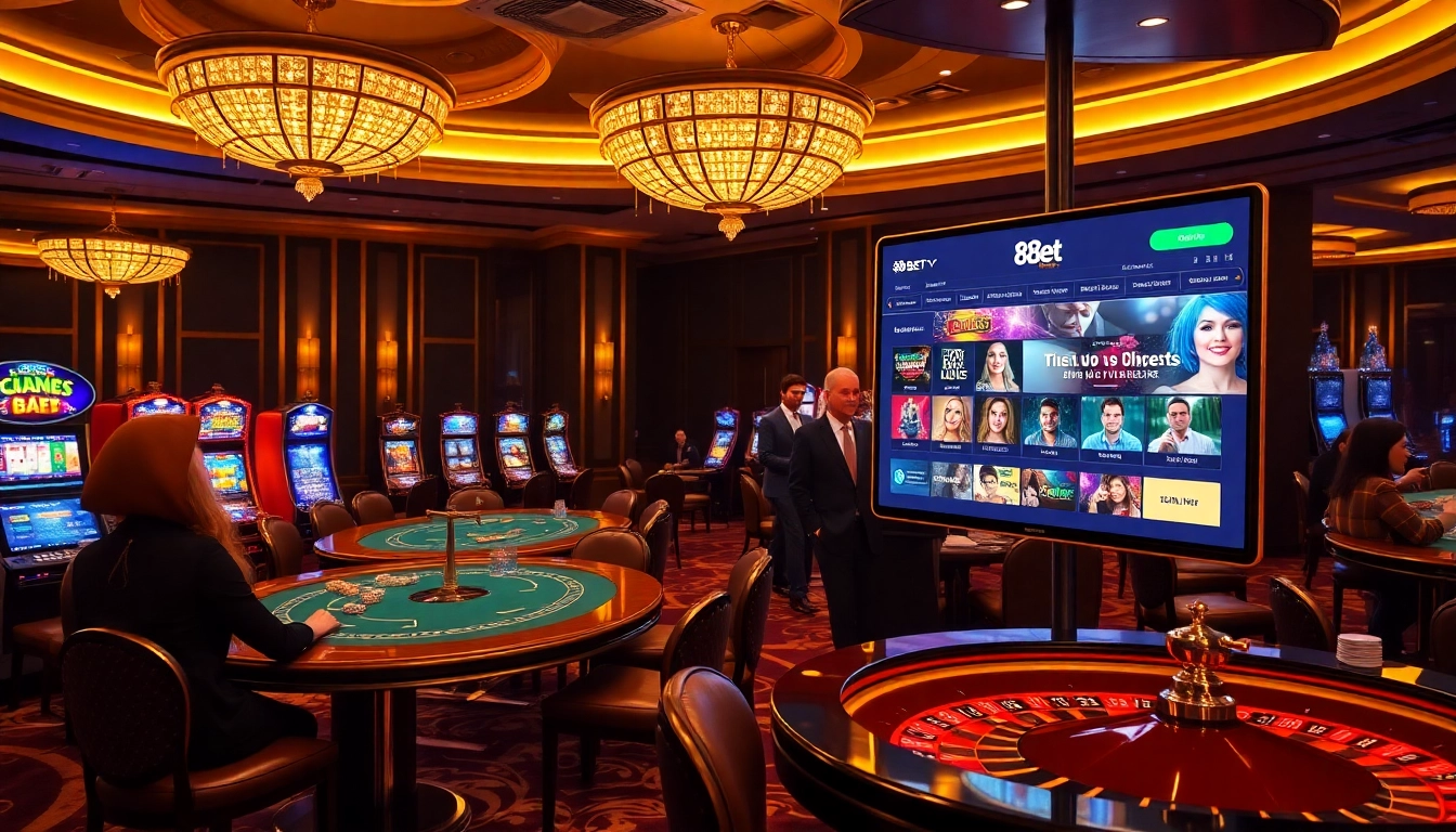 Experience the thrill of winning at 88bet's vibrant online casino games.