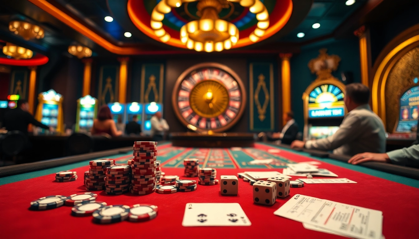 Experience the thrill of nhà cái u888 as you place your bets at an upscale casino table.