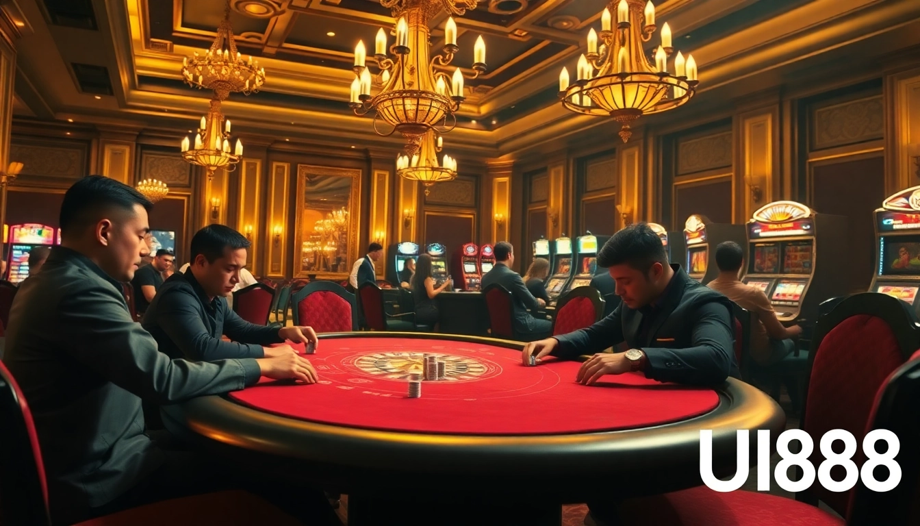 Experience the thrill of UU88 Casino with high-stakes poker, roulette, and classic games.