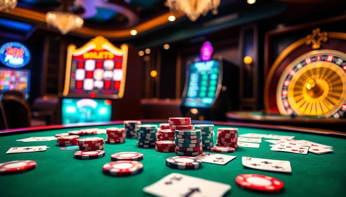 Experience thrilling gaming at https://rr88.pizza/ with vibrant casino tables and exciting slot machines.