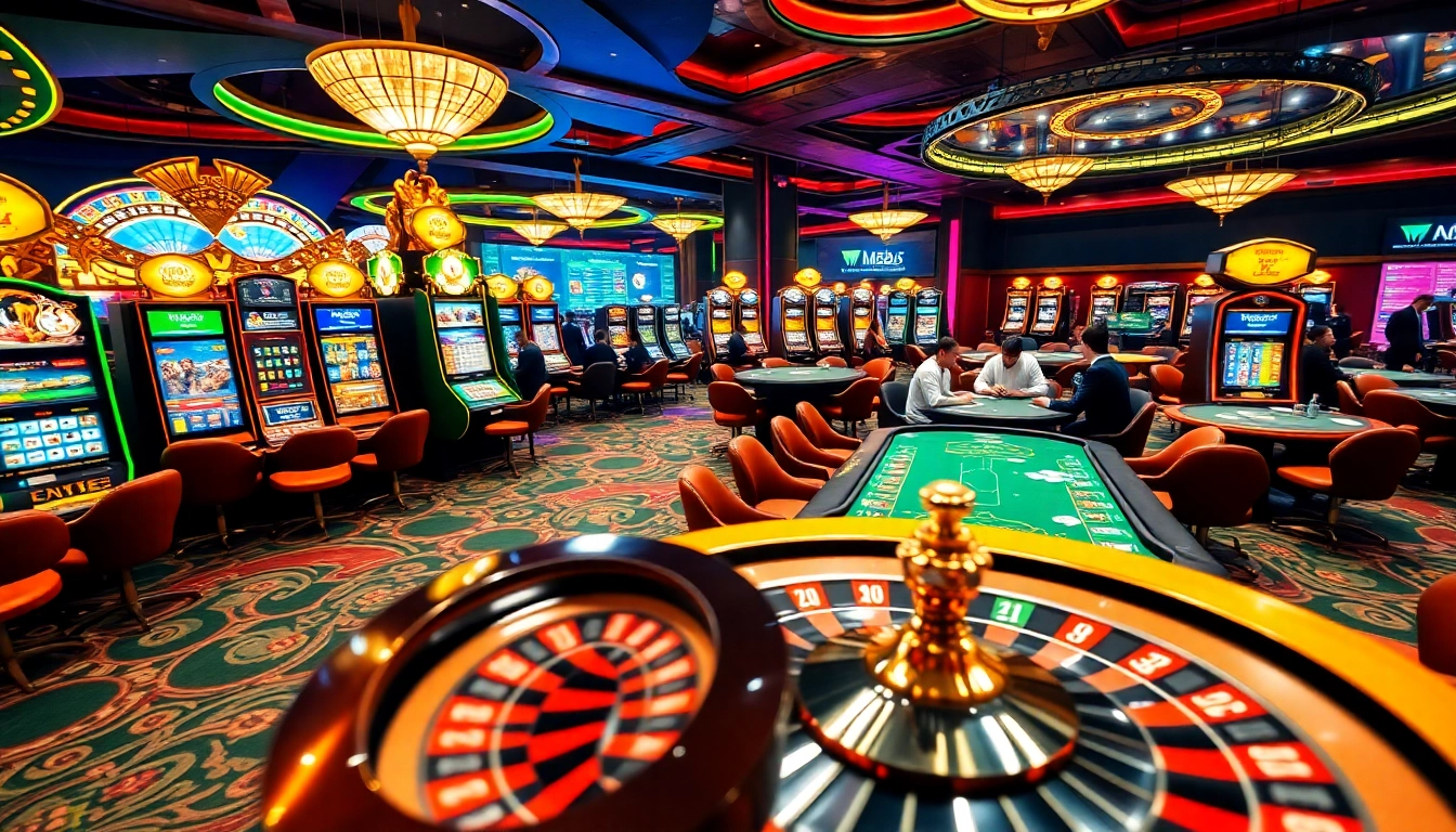 Bet on winning hands at https://mm88k.media/ with vibrant casino tables and roulette excitement.