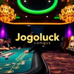 Experience the thrill of betting at Jogoluck Com with vibrant casino visuals and engaging gameplay.