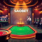 Engage in thrilling online betting at SAOBET with advanced casino gameplay visuals.