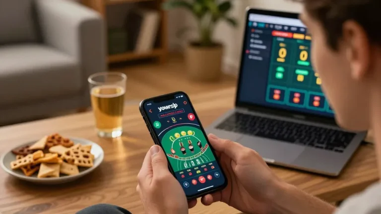 Engaging gameplay on yowesjp app showcasing live dealer blackjack, enhanced user experience.