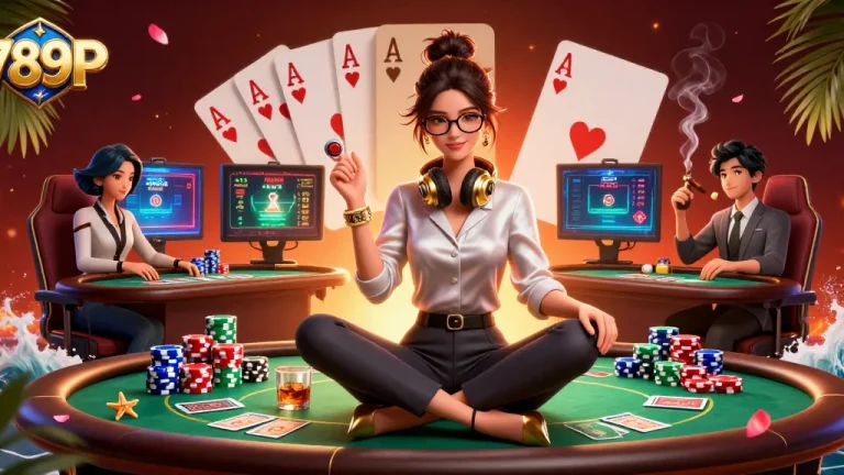 Immerse in the thrilling world of 789P casino games with vibrant graphics and high-stakes poker.
