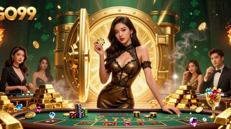Experience the thrill of GO99 with high-stakes baccarat and dazzling gems in an exclusive atmosphere.