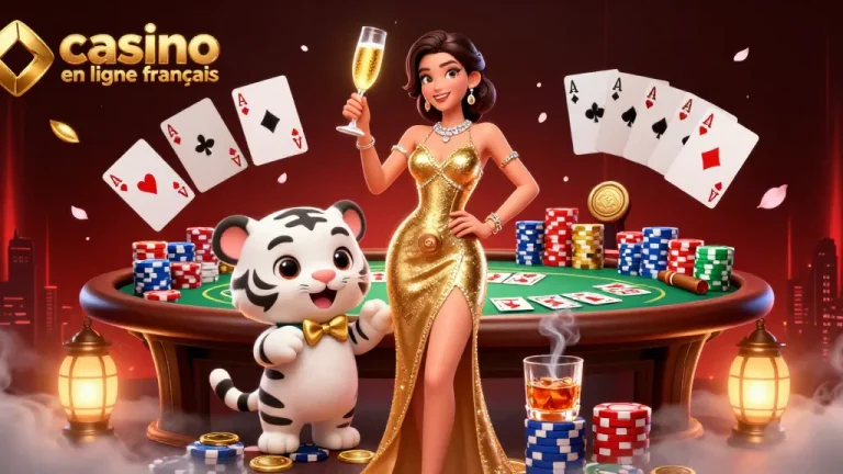 Plongez dans le monde vibrant du casino en ligne français tout en profitant d'une atmosphère de jeu luxueuse.