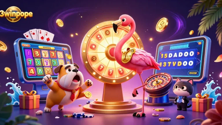 Spin the giant prize wheel with 23winpope for astounding casino rewards and winning moments!