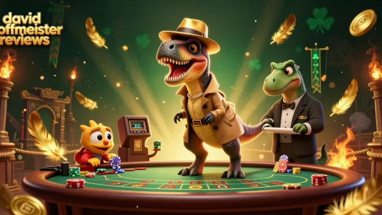 Experience thrilling david hoffmeister reviews at our blackjack gaming table with cartoon characters in action.
