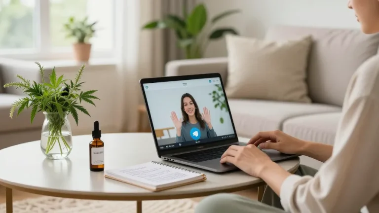 Explore telegram weed groups while enjoying premium CBD oil and a tranquil wellness atmosphere.