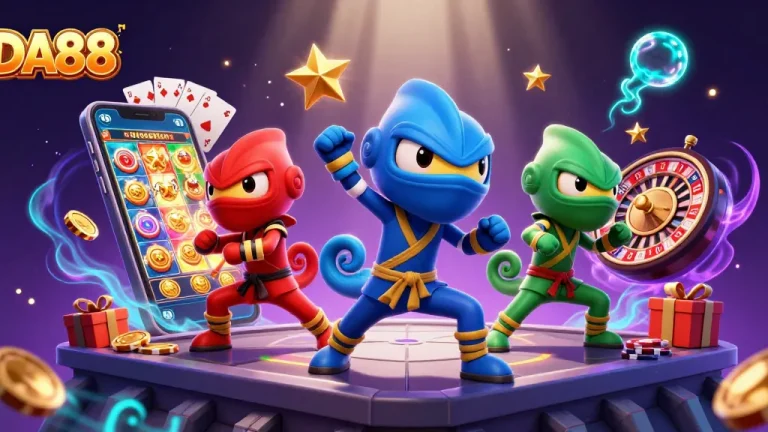 Play DA88 and experience thrilling gameplay with vibrant gaming elements in action.