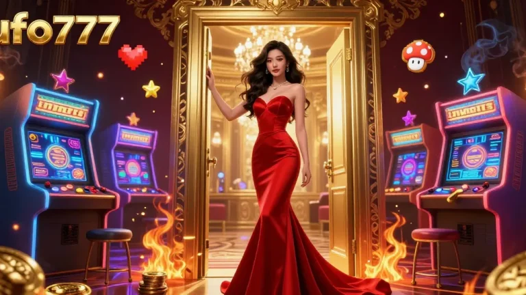 Spin and win big with ufo777 in a vibrant casino setting showcasing excitement and luxury.