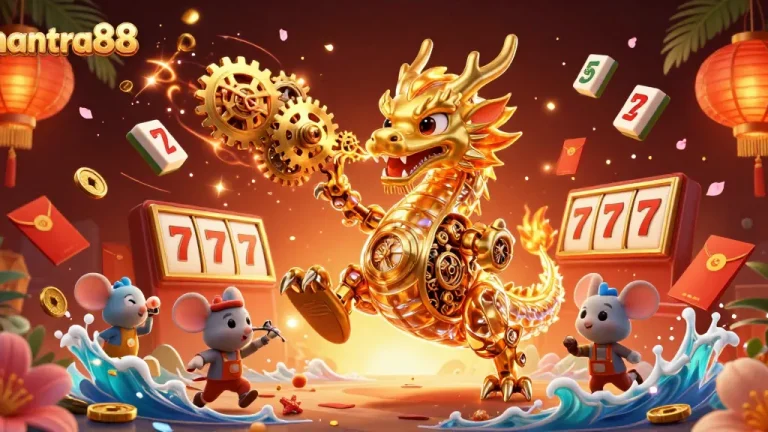 Play engaging games at mantra88 with vibrant 3D elements and dynamic casino aesthetics.