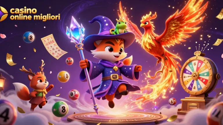 Crea ed esplora i migliori casino online migliori con questa vivace illustrazione 3D schematica e dettagliata.